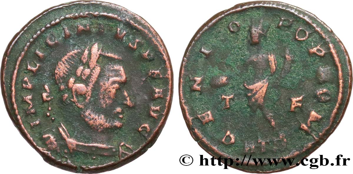 LICINIUS Ier Follis ou nummus TB+