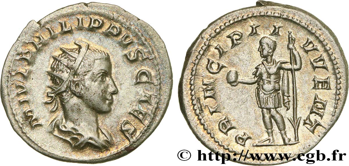 FILIPPO II FIGLIO Antoninien MS/FDC