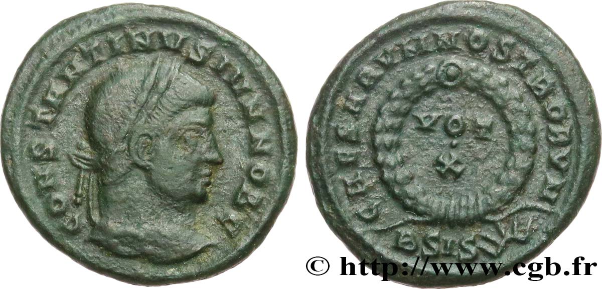 CONSTANTINUS II Centenionalis ou nummus SS