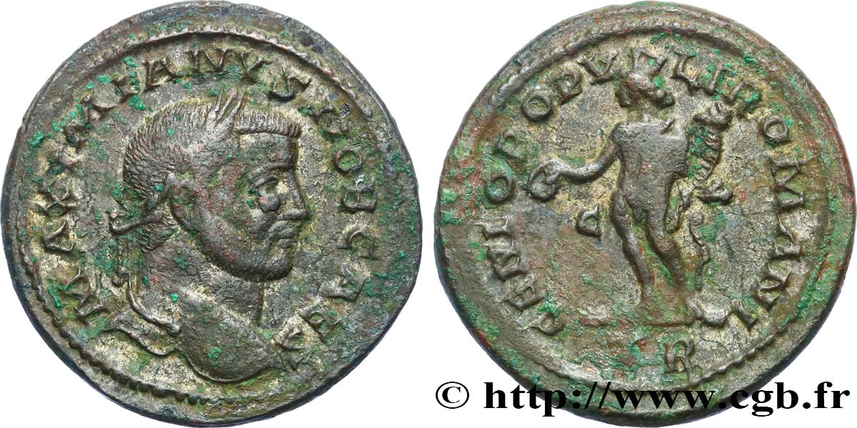 GALERIO Follis ou nummus BB