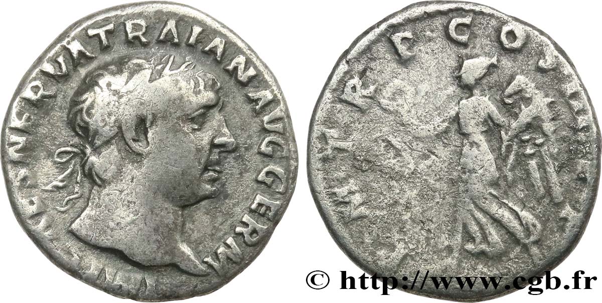 TRAJAN Denier TTB/TB+