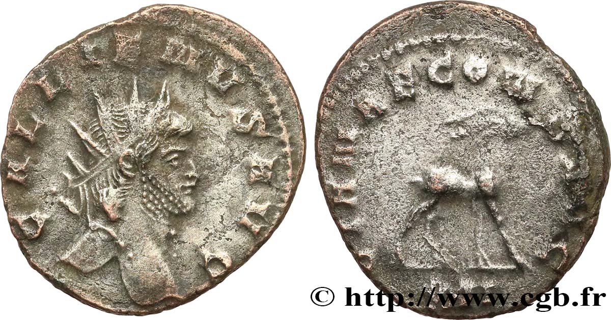 GALLIENUS Antoninien AU/VF