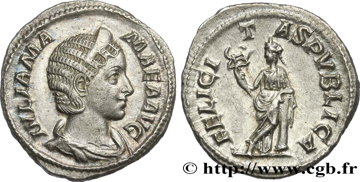 JULIA MAMÉE Denier SPL/SUP