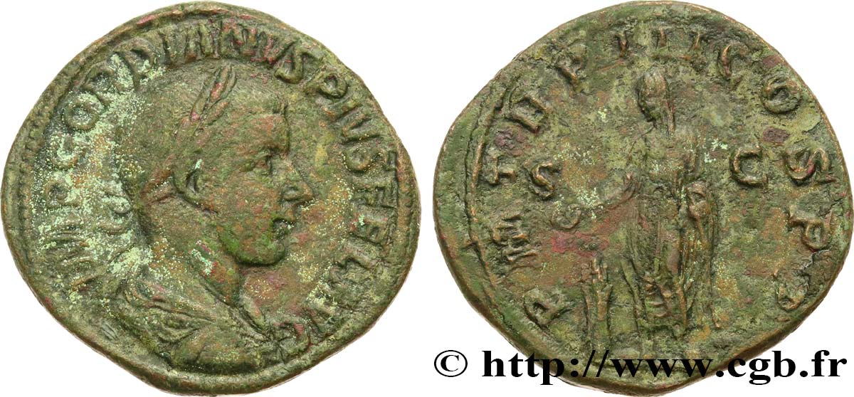 GORDIAN III Sesterce VF