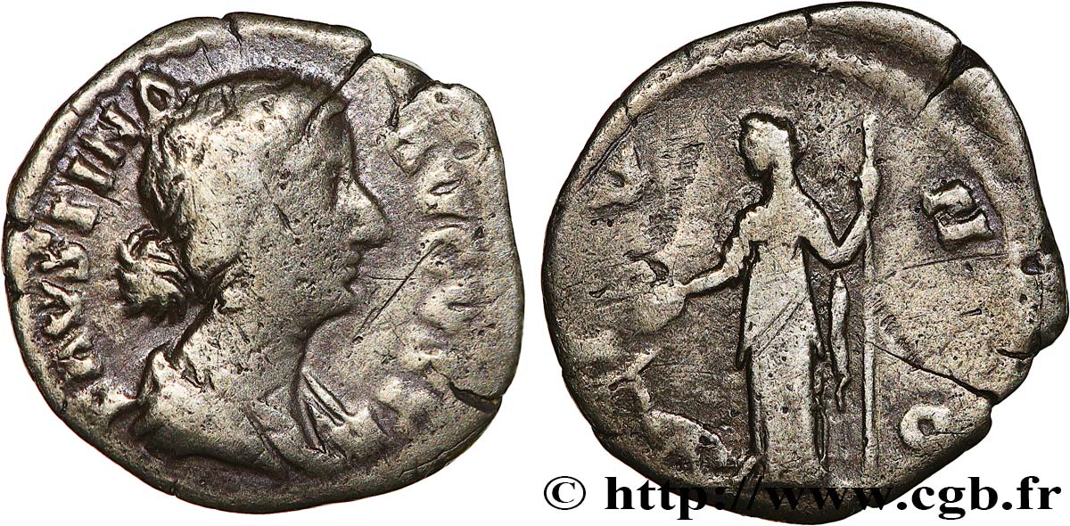 FAUSTINA MINOR Denier S