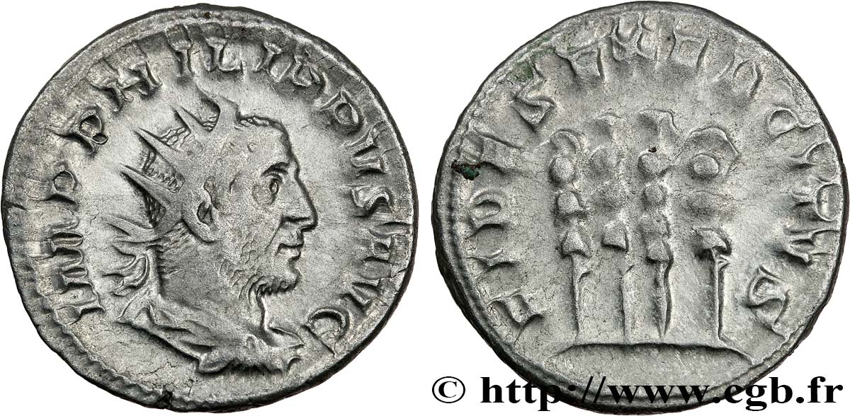 PHILIPPE Ier L&nbsp;ARABE Antoninien TTB+/TTB