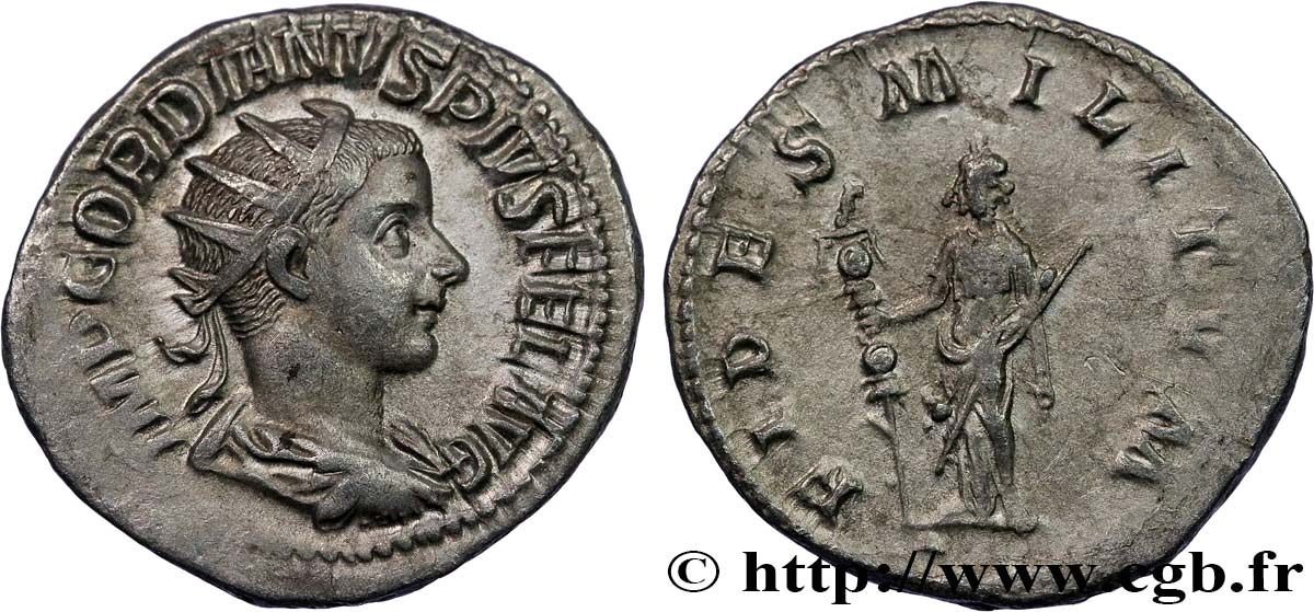 GORDIANO III Antoninien SPL/BB