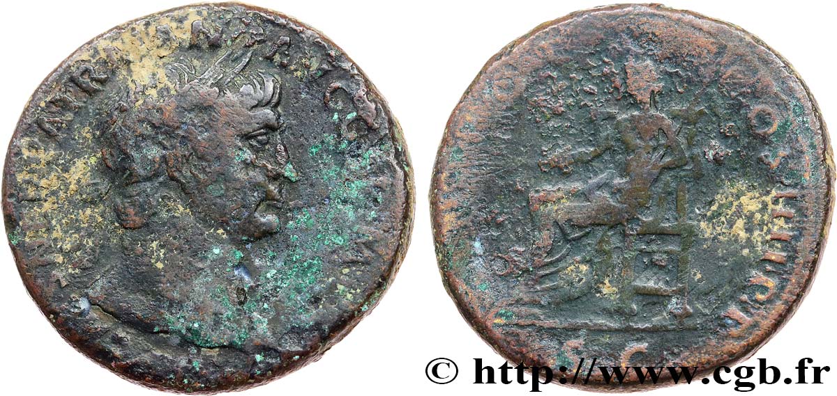 TRAJAN Sesterce TB+/TB