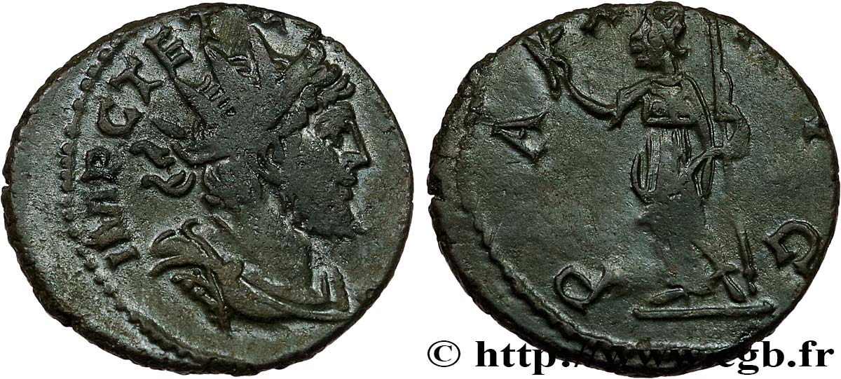 TETRICUS I Antoninien, minimi (imitation) fVZ