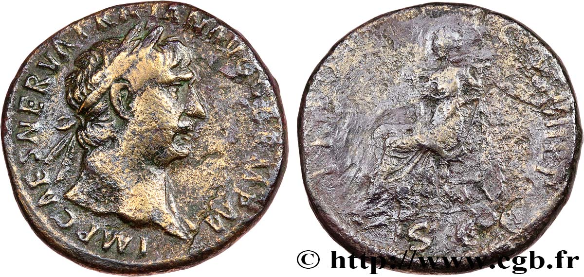 TRAJAN Sesterce TB+/B