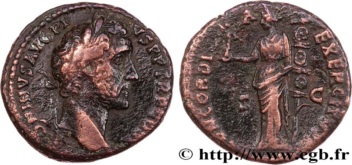 ANTONINUS PIUS As XF