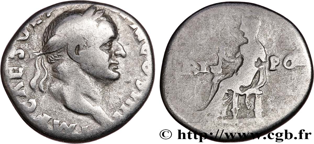 VESPASIANO Denier BB/q.BB