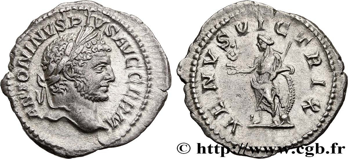CARACALLA Denier q.SPL