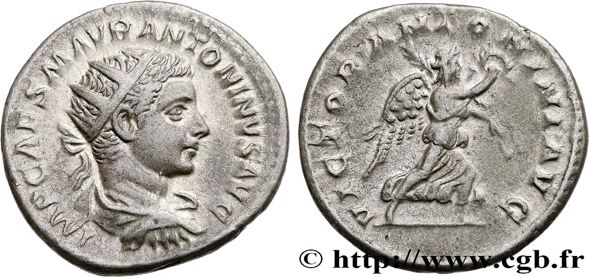 ELAGABALUS Antoninien AU/AU