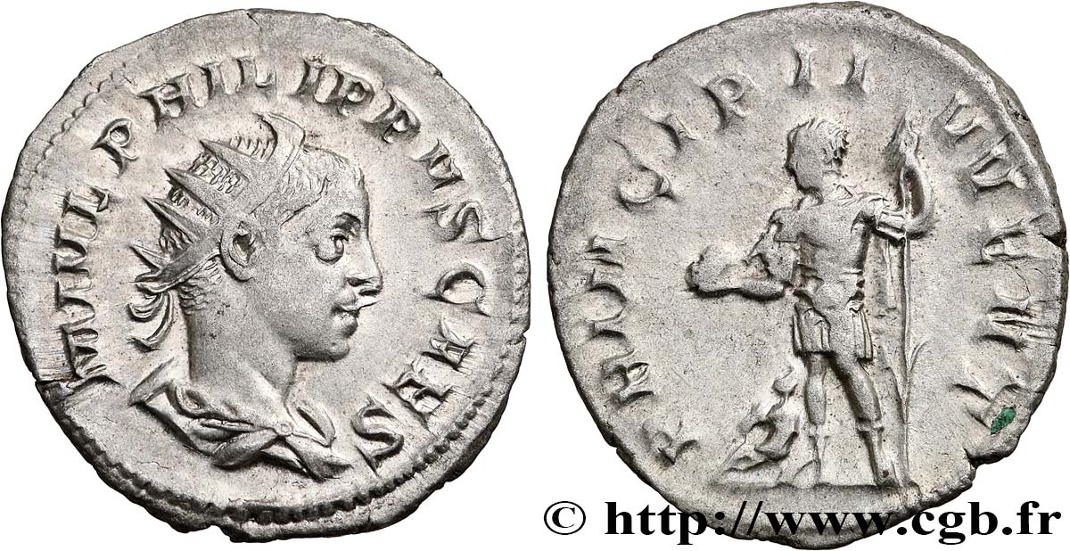 PHILIPPE II Antoninien SUP/TTB+