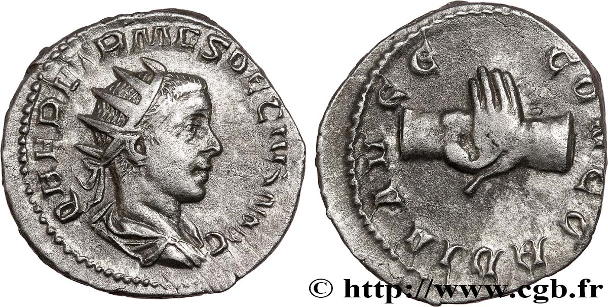 HERENNIUS ETRUSCUS Antoninien AU