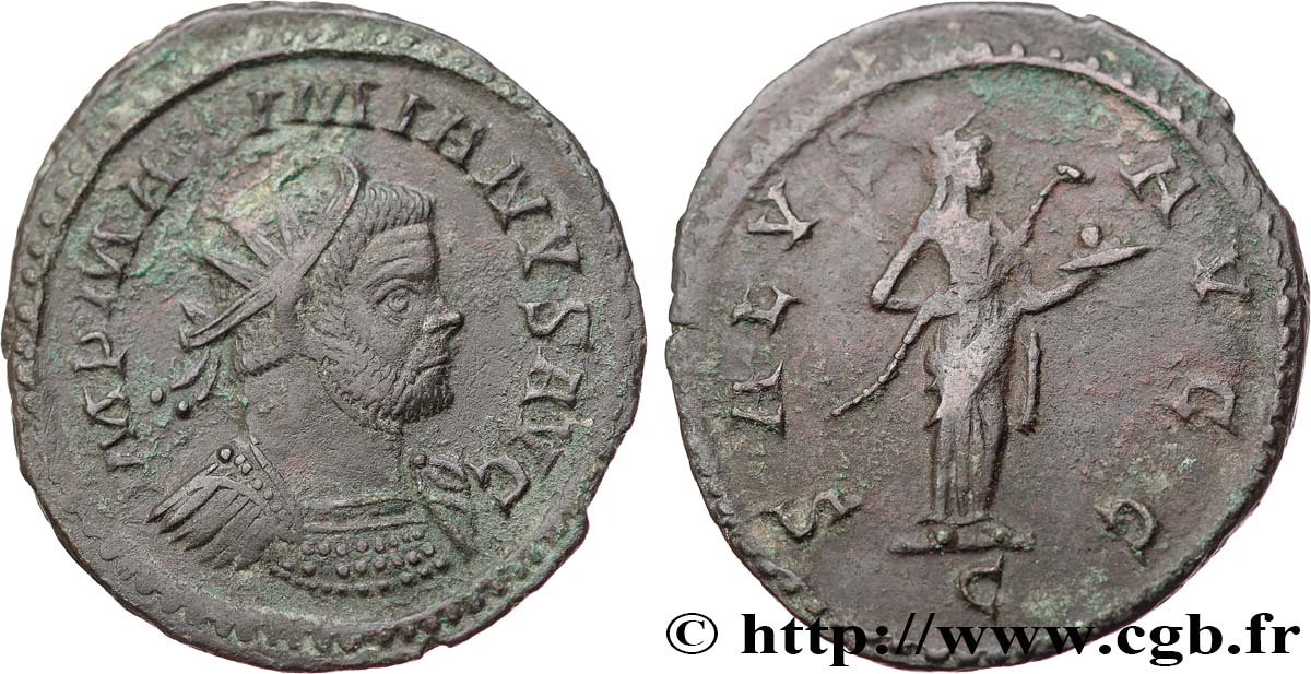 MAXIMIANUS HERCULIUS Aurelianus XF