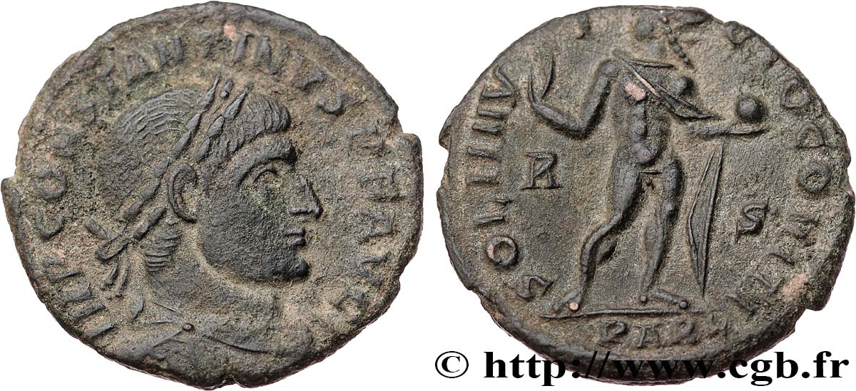 CONSTANTINE I THE GREAT Follis ou nummus AU