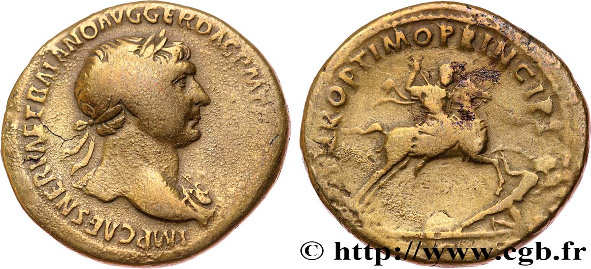 TRAIANUS Sesterce SS/fSS