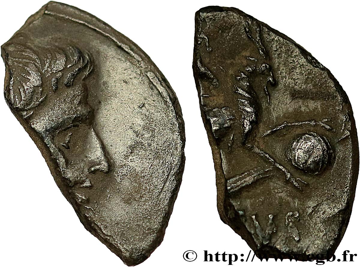AUGUSTUS Denier XF