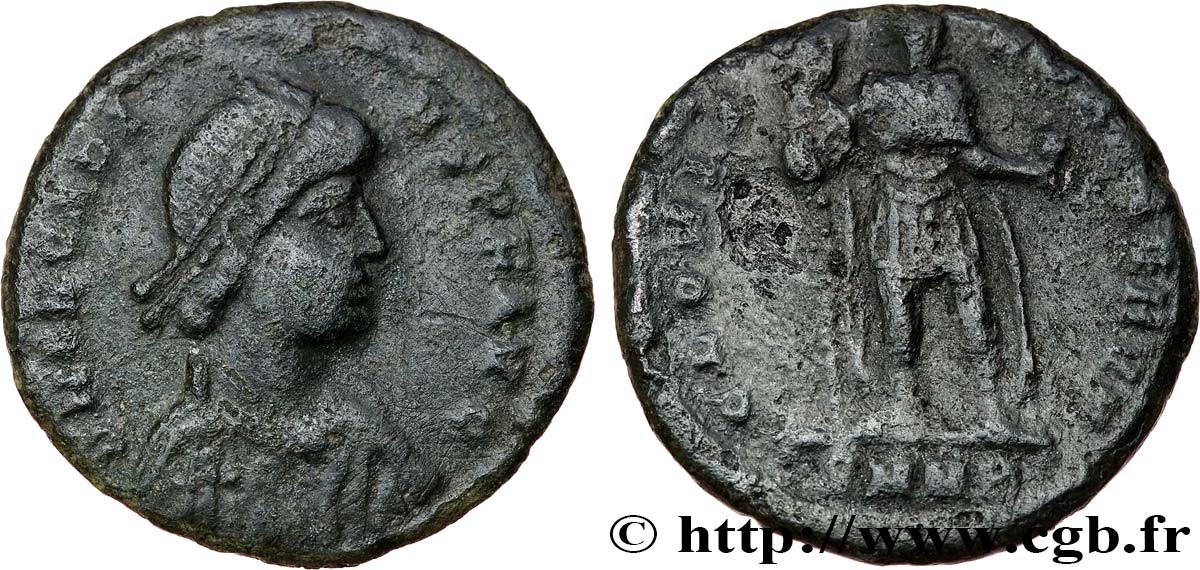 ARCADIUS Maiorina pecunia, (MB, Æ 2) VF