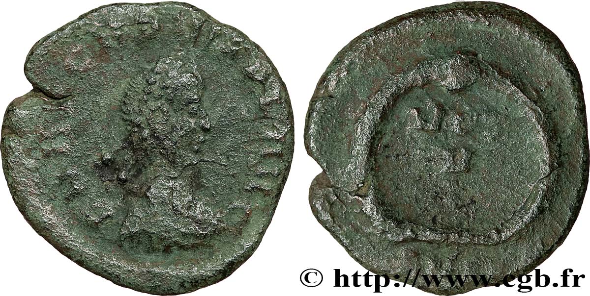 ARCADIO Nummus, (PBQ, Æ 4) BC