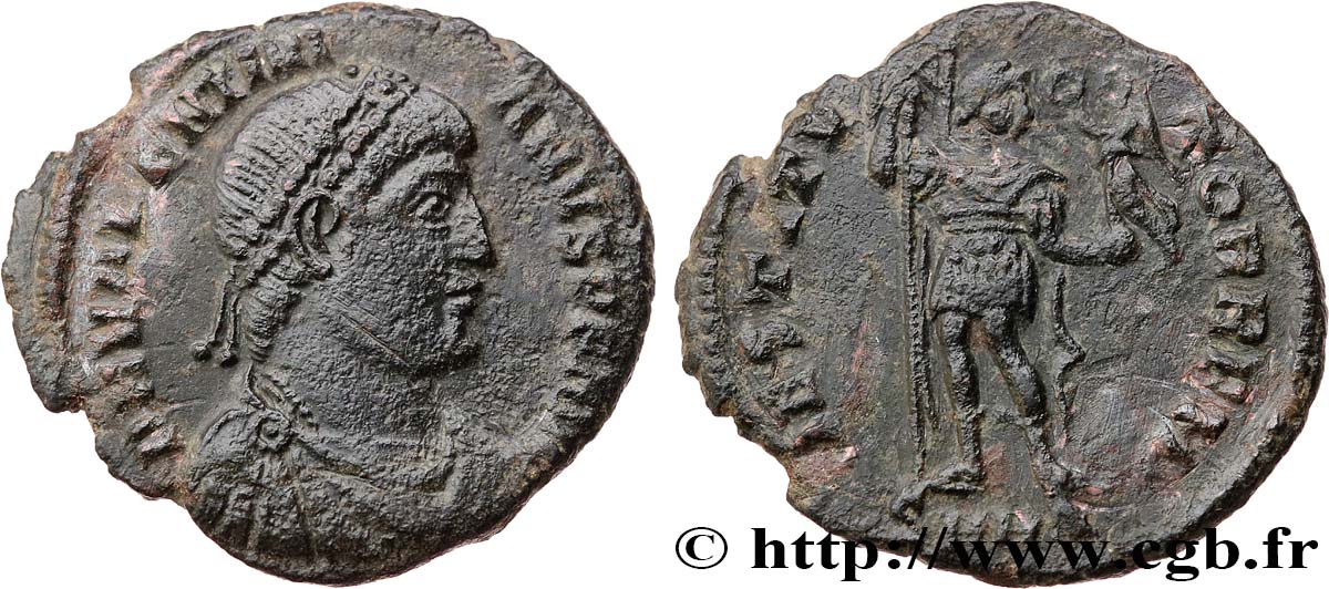 VALENTINIAN I Maiorina, (PB, Æ 3) XF