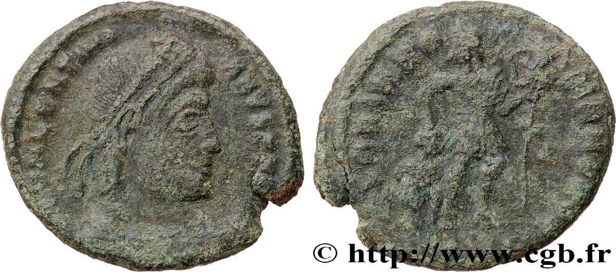 VALENTINIANUS I Nummus, (PB, Æ 3) S