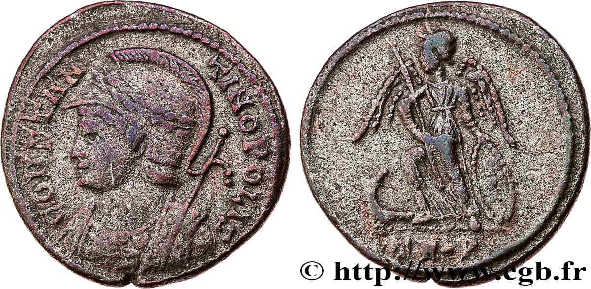 CONSTANTINOPOLIS Centenionalis ou nummus XF