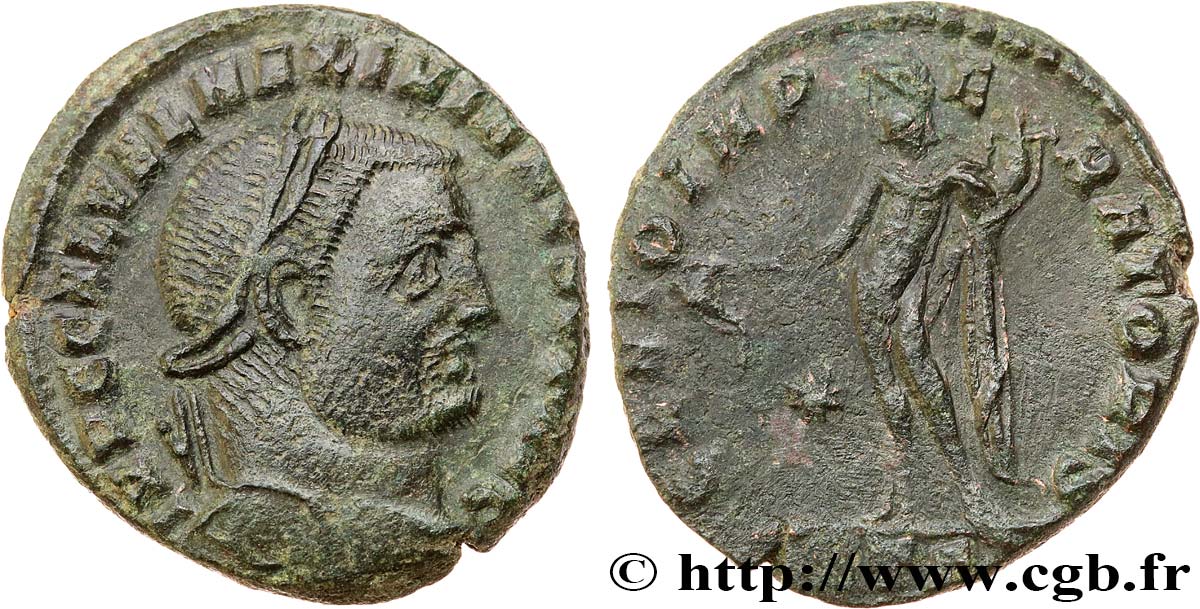 GALERIUS Follis ou nummus XF
