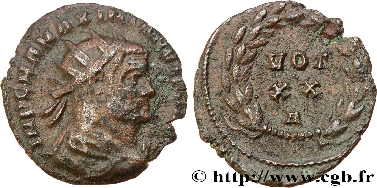 MASSIMIANO ERCOLE Pseudo ou néo-aurelianus MB/BB