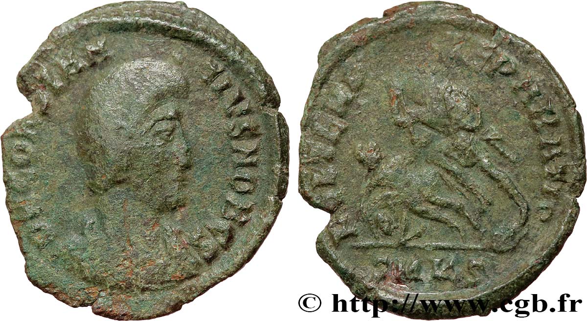 CONSTANCE GALLE Maiorina réduite, (PB, Æ 3) TB+