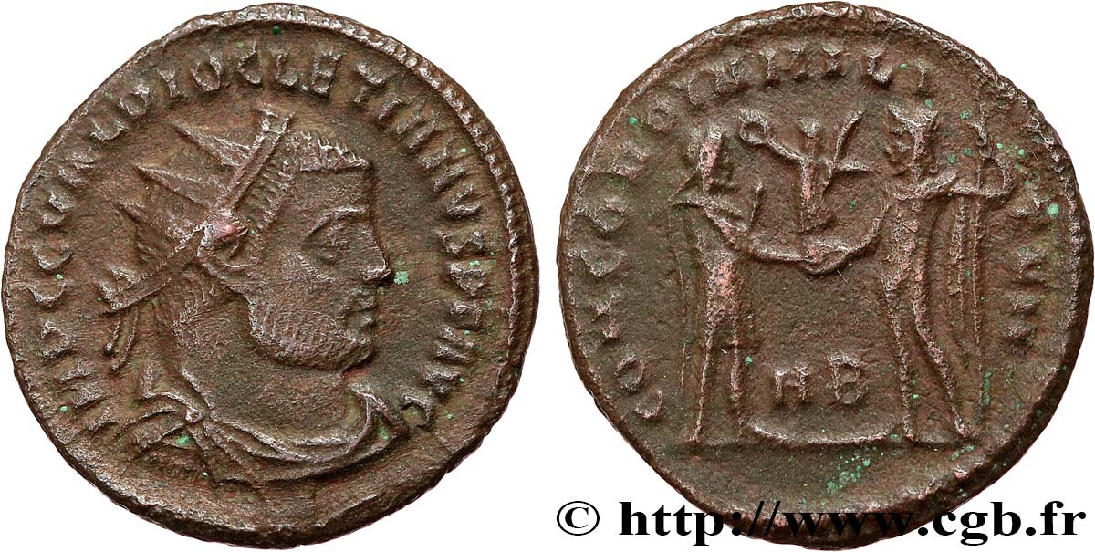 DIOCLETIAN Pseudo ou néo-aurelianus XF