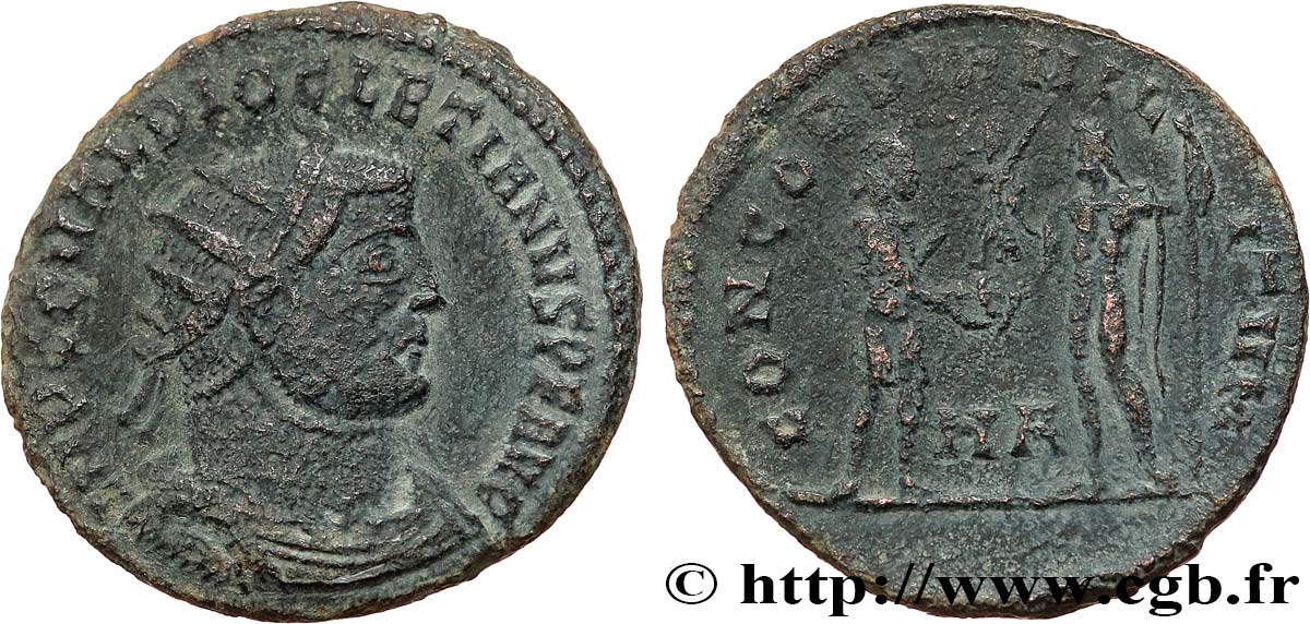 DIOCLÉTIEN Pseudo ou néo-aurelianus TB+
