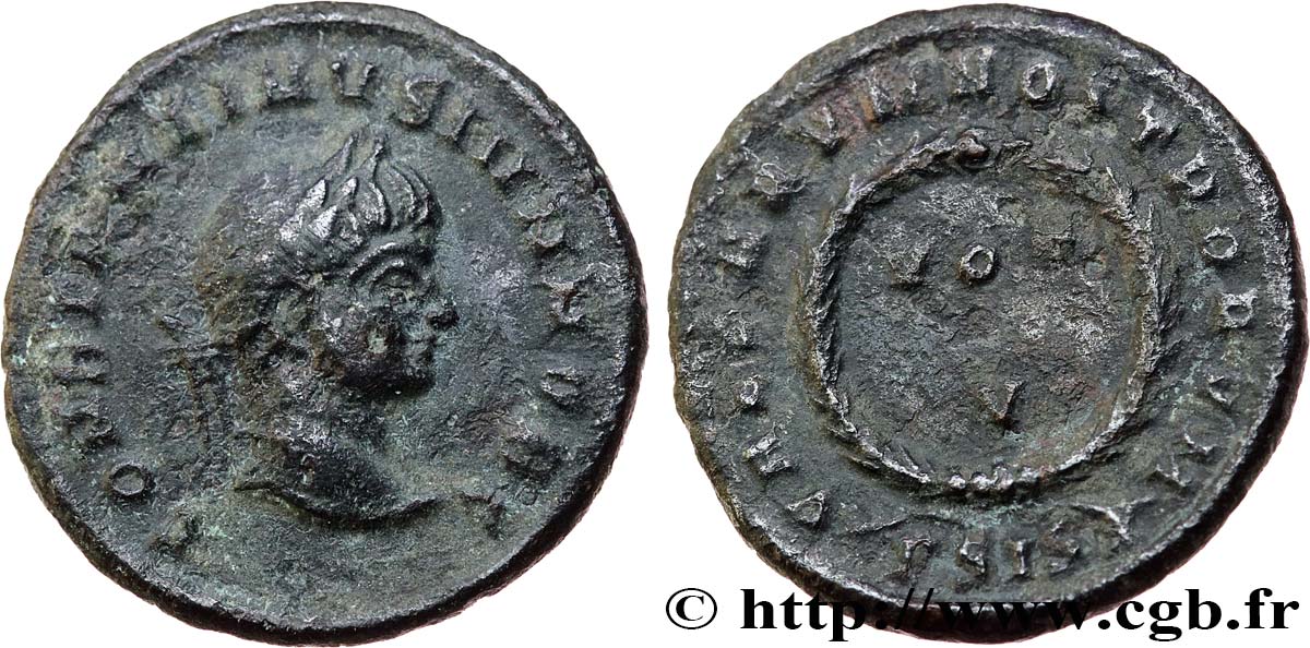 CONSTANTINE II Centenionalis ou nummus XF