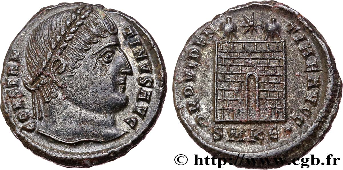 CONSTANTIN Ier LE GRAND Centenionalis ou nummus SUP