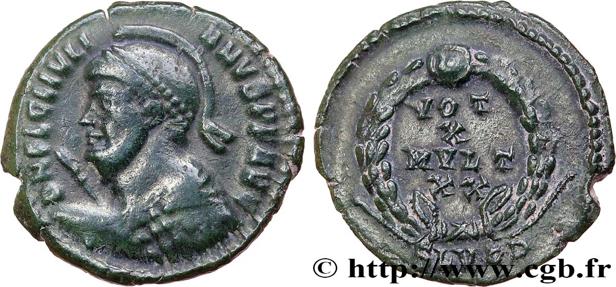 IULIANUS II DER PHILOSOPH Maiorina ou nummus SS/fVZ