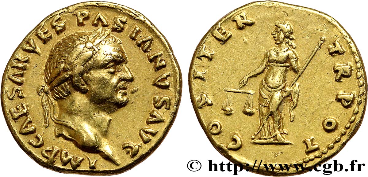 VESPASIANO Aureus EBC