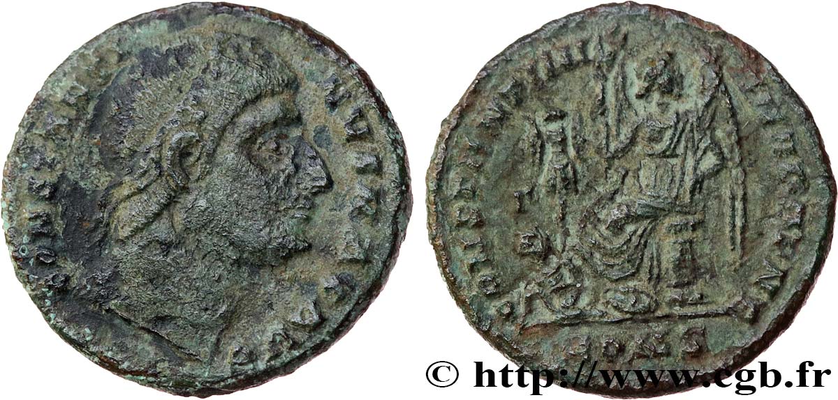 CONSTANTINE I THE GREAT Centenionalis ou nummus XF