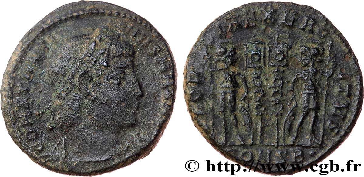 CONSTANTINE I THE GREAT Centenionalis ou nummus VF/XF