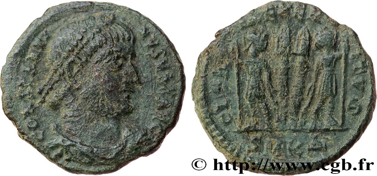 CONSTANTINE I THE GREAT Centenionalis ou nummus VF