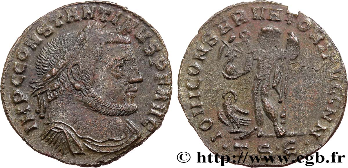 CONSTANTINE I THE GREAT Follis ou nummus AU