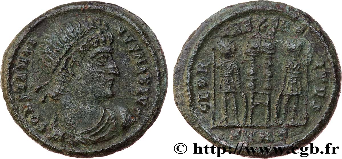 CONSTANTINE I THE GREAT Centenionalis ou nummus XF