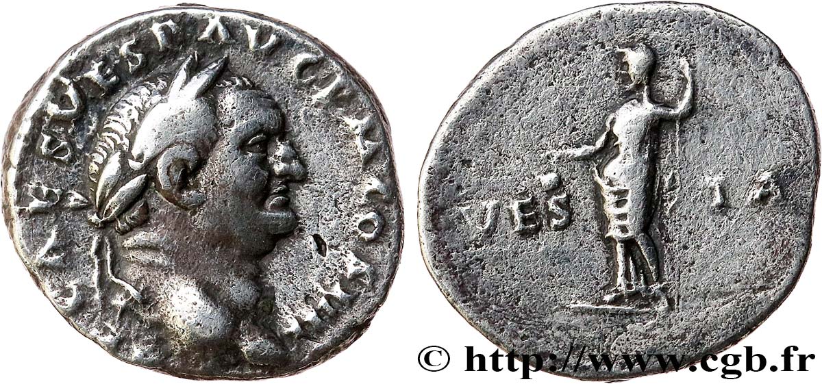 VESPASIANUS Denier SS