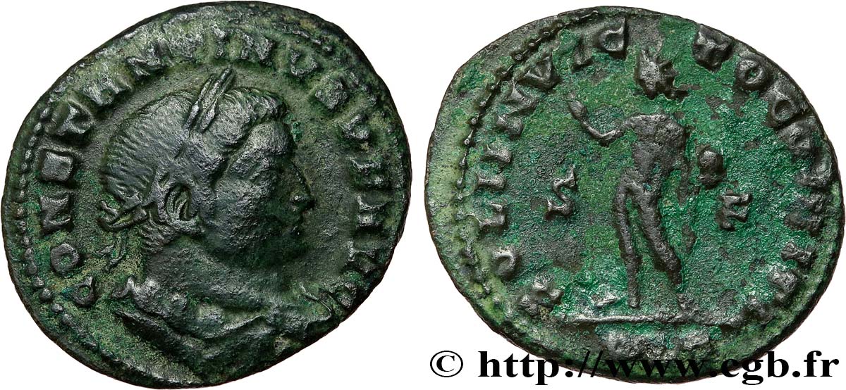 CONSTANTINO I EL MAGNO Follis ou nummus MBC