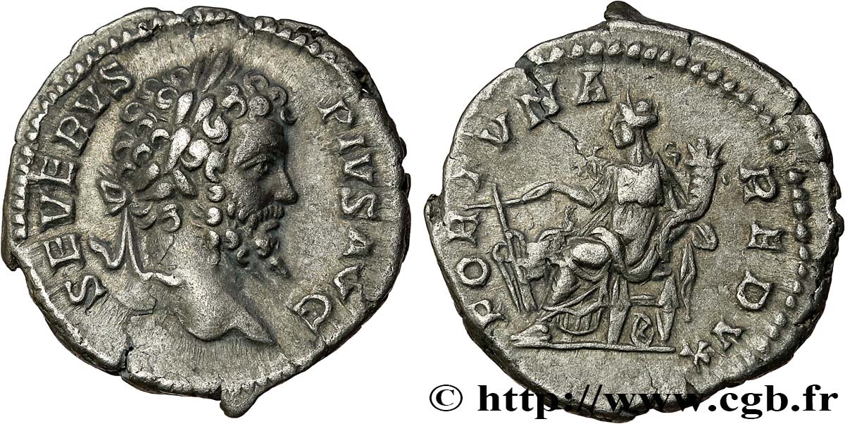 SEPTIMIUS SEVERUS Denier fVZ