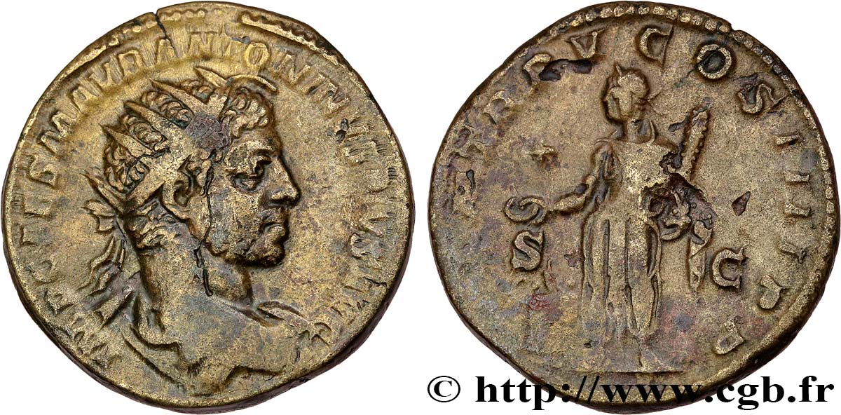 ÉLAGABAL Dupondius TB+