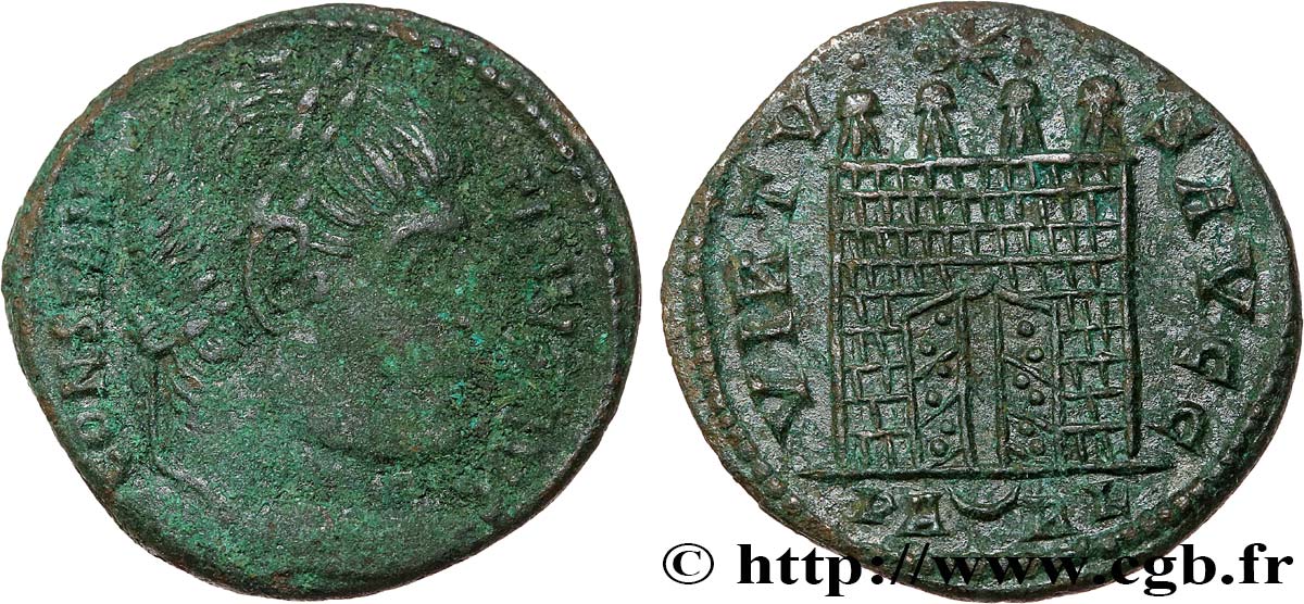 CONSTANTIN Ier LE GRAND Centenionalis ou nummus TTB/TTB+