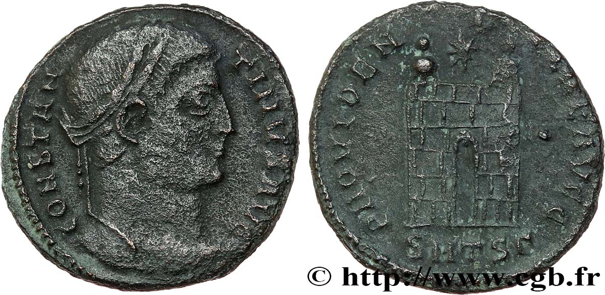 CONSTANTINE I THE GREAT Centenionalis ou nummus VF/XF