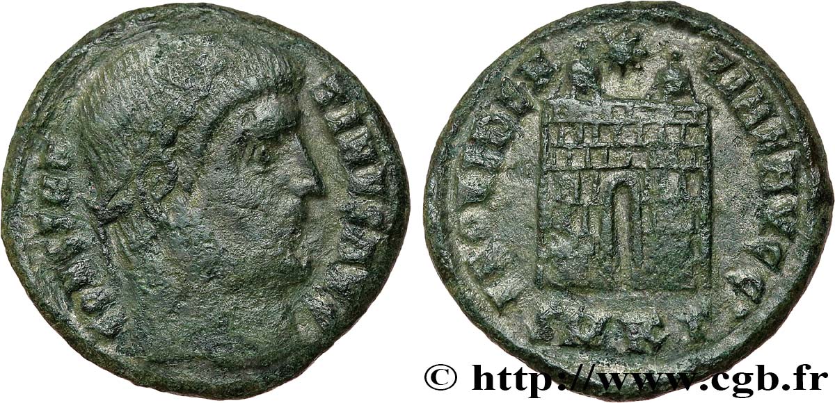 COSTANTINO I IL GRANDE Centenionalis ou nummus q.BB